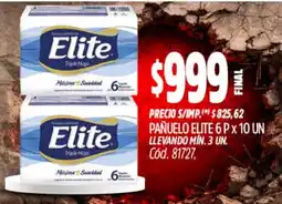 Supermercados Yaguar Elite pañuelo oferta