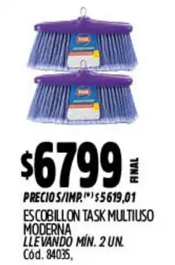 Supermercados Yaguar Task escobillon multiuso moderna oferta