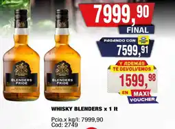 Maxiconsumo Whisky blenders oferta