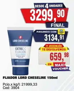 Maxiconsumo Lord cheseline fijador oferta