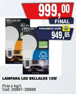 Maxiconsumo Bellalux lampara led oferta