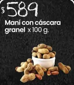 Changomas Maní con cáscara granel oferta