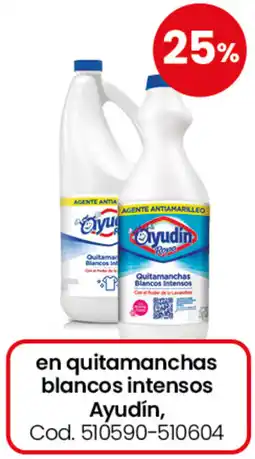 Coto Ayudín en quitamanchas blancos intensos oferta