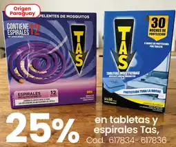 Coto Tas en tabletas y espirales oferta