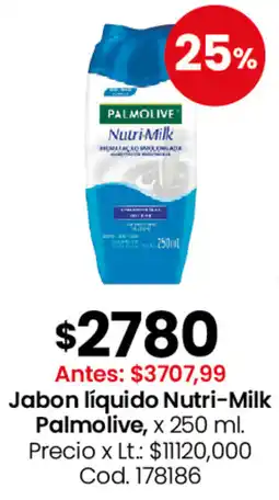 Coto Palmolive jabon líquido nutri-milk oferta