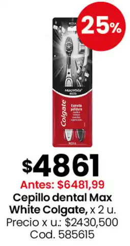Coto White colgate cepillo dental max oferta