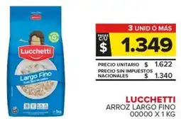 Carrefour Maxi Lucchetti arroz largo fino 00000 oferta