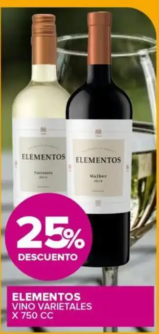 Carrefour Maxi Elementos vino varietales oferta