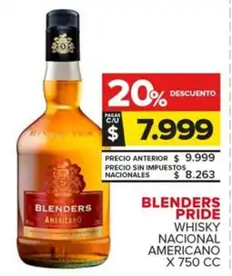 Carrefour Maxi Blenders pride whisky nacional americano oferta