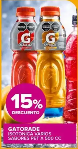 Carrefour Maxi Gatorade isotonica varios sabores pet oferta