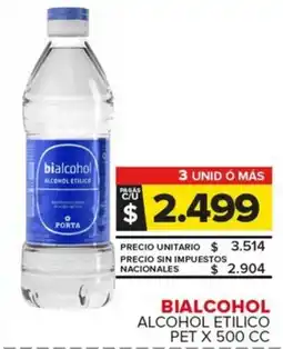 Carrefour Maxi Bialcohol alcohol etilico pet oferta