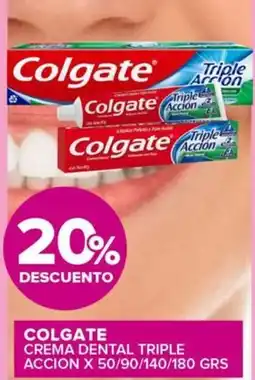 Carrefour Maxi Colgate crema dental triple accion oferta