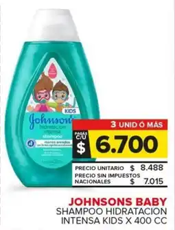 Carrefour Maxi Johnsons baby shampoo hidratacion intensa kids oferta