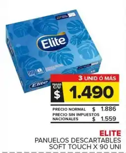 Carrefour Maxi Elite panuelos descartables soft touch oferta