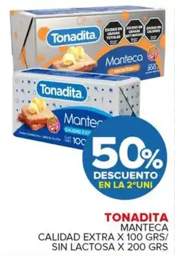 Carrefour Maxi Tonadita i manteca calidad extra oferta