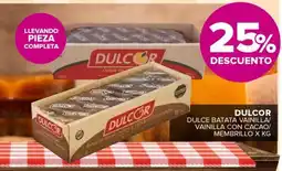 Carrefour Maxi Dulce batata vainilla vainilla con cacao/ membrillo oferta