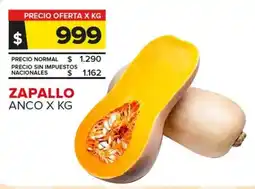 Carrefour Maxi Zapallo anco oferta