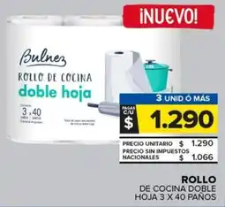 Carrefour Maxi Rollo de cocina doble hoja oferta