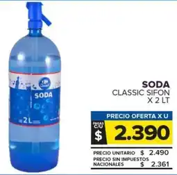 Carrefour Maxi Soda classic sifon oferta