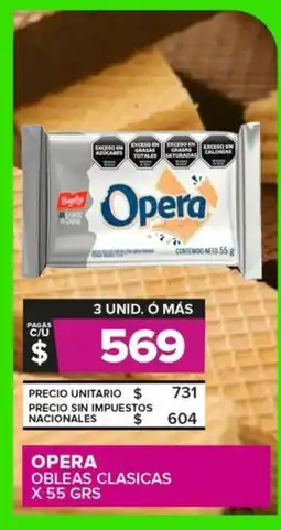 Carrefour Maxi Opera obleas clasicas oferta