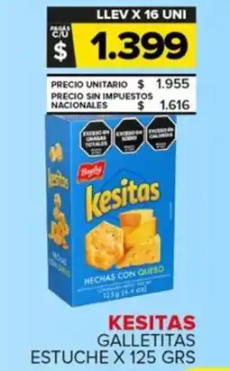 Carrefour Maxi Kesitas galletitas estuche oferta