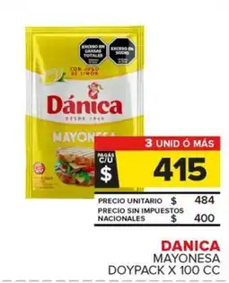 Carrefour Maxi Dánica mayonesa doypack oferta