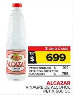 Carrefour Maxi Alcazar vinagre de alcohol pet oferta