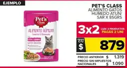 Carrefour Maxi Pet's class alimento gatos humedo atun/ sar oferta