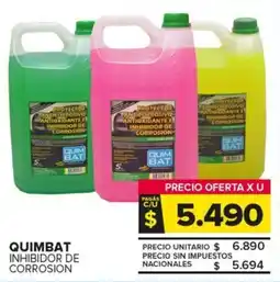 Carrefour Maxi Quimbat inhibidor de corrosion oferta
