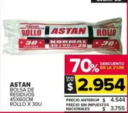 Carrefour Maxi Astan bolsa de residuos oferta