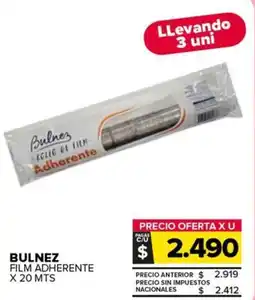 Carrefour Maxi Bulnez film adherente oferta