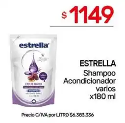 Nini Mayorista Estrella shampoo acondicionador oferta