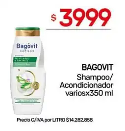 Nini Mayorista Bagovit shampoo/acondicionador oferta