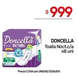 Nini Mayorista Doncella toalla noct.c/a oferta