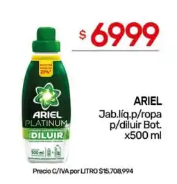 Nini Mayorista Ariel jab.liq.p/ropa p/diluir bot. oferta