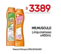 Nini Mayorista Mr.musculo limp.cremoso oferta
