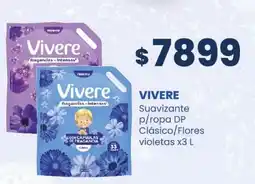 Nini Mayorista Vivere suavizante p/ropa dp clásico/flores violetas oferta