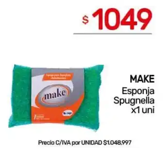 Nini Mayorista Make esponja spugnella oferta