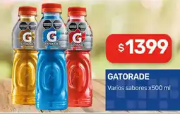 Nini Mayorista Gatorade varios sabores oferta