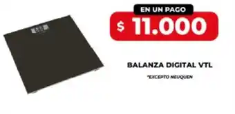 Balanza digital vtl