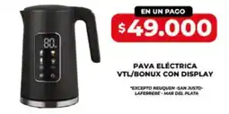 Supermayorista Vital Pava eléctrica vtl/bonux con display oferta