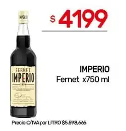 Nini Mayorista Imperio fernet oferta