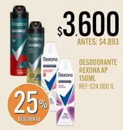 Supermercados Todo Rexona ap desodorante oferta