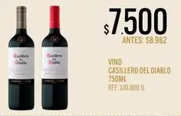 Supermercados Todo Casillers del diablo vino oferta