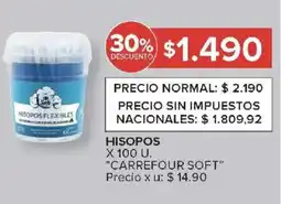 Carrefour Carrefour soft hisopos oferta