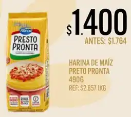 Supermercados Todo Preto pronta harina de maíz oferta