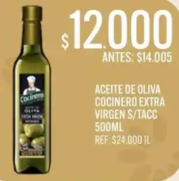 Supermercados Todo Cocinero aceite de oliva extra virgen s/tacc oferta