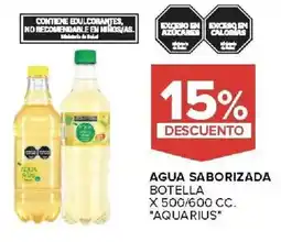 Carrefour Aquarius agua saborizada botella oferta