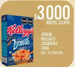 Supermercados Todo Kellog's cereal zucaritas oferta