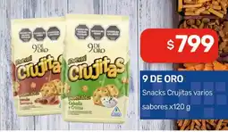 Nini Mayorista 9 de oro snacks crujitas varios sabores oferta